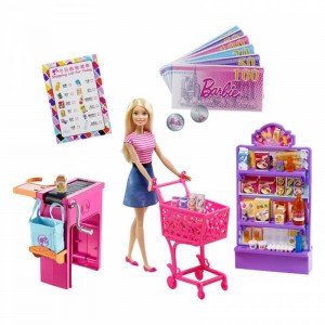 عروسک سوپر مارکت barbie fdy23