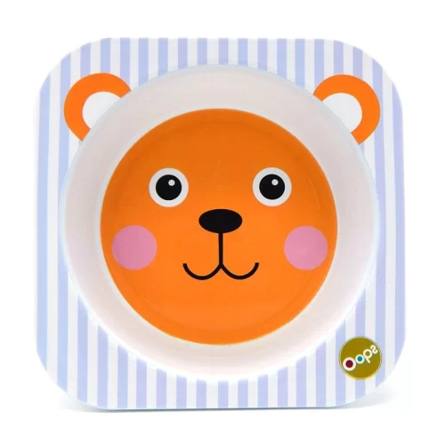 ظرف غذای کودک اوپس oops مدل خرس کد 4001011