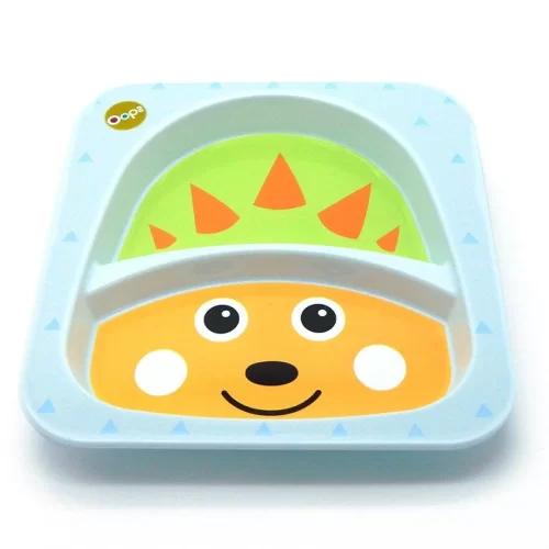 ظرف غذای کودک اوپس oops  دو قسمتی مدل جوجه تیغی کد 4000924
