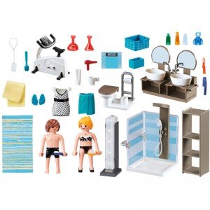 پلی موبيل مدل bathroom playmobil 9268