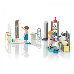 پلی موبيل مدل bathroom playmobil 9268