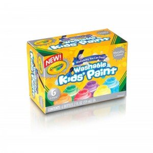 رنگ متالیک قابل شستشو کرایولا crayola 5000