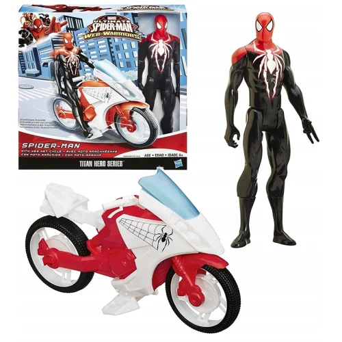 اکشن فیگور اسپایدرمن به همراه موتور کد B209