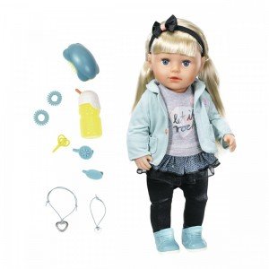 عروسک 43 سانتی خواهر بی بی بورن sister in city baby born 824245