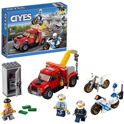 اسباب بازی لگو سری شهر 144 تکه city مدل 20655