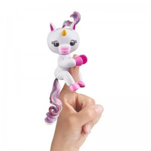 ربات اسب تک شاخ یونیکورن انگشتی سفید robotic 3708