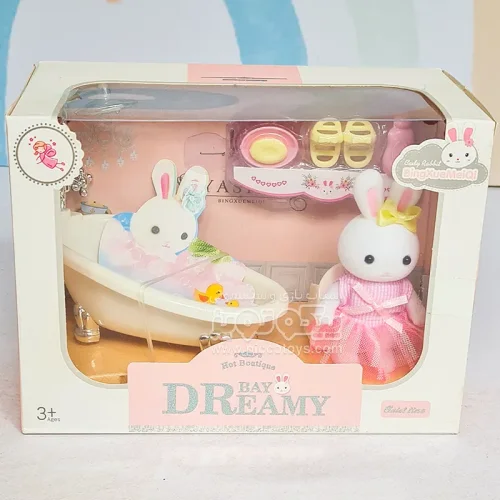 اسباب بازی خانه خرگوش به همراه وان حمام BAY DREAMY کد 66214