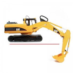 بیل مکانیکی کاترپیلار Caterpillar Excavator bruder 2438