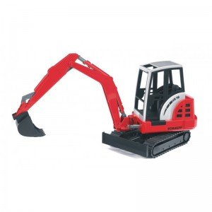 بیل مکانیکی برف روب قرمز Minibagger bruder 02432