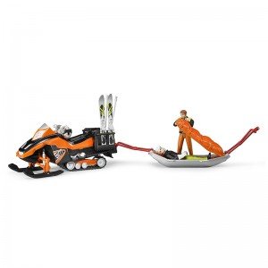 قیمت اسنو موبیل Snowmobile with Driver and Rescue Sled bruder 63100