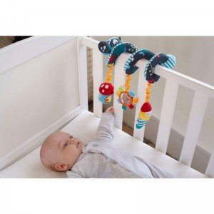 آویز تخت و کریر موزیکال نوزاد و کودک طرح جنگل My Little Sunshine Soft Activity Spiral little bird 3065