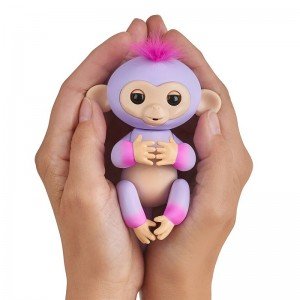 ربات میمون انگشتی بنفش fingerlings 37204