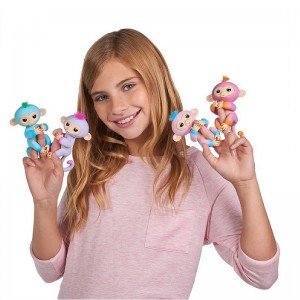 ربات میمون انگشتی بنفش fingerlings 37204