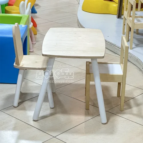 میز و صندلی چوبی کودک