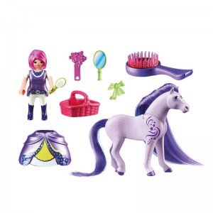 PLAYMOBIL Princess Viola with Horse کد 6167