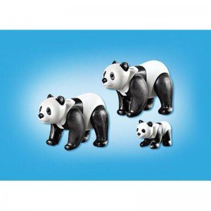 خانواده پاندا پلی موبيل مدل Panda Family playmobil 6652