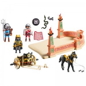 پلی موبيل مدل Roman Gladiator Arena StarterSet playmobil 6868