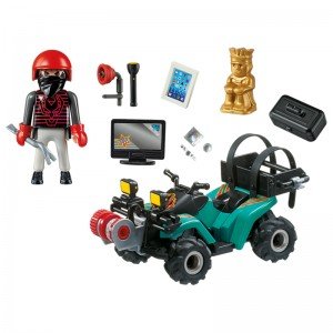 پلی موبيل مدل Robber's Quad with Loot playmobil 6879