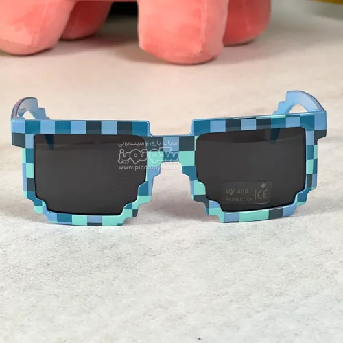 عینک ماینکرافت آبی Minecraft Sunglasses کد 4347170