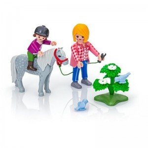 خرید پلی موبيل مدل Pony Walk playmobil 6950