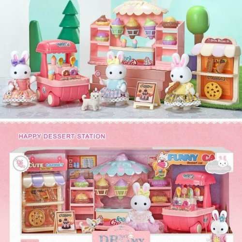 اسباب بازی خانه خرگوش مدل بستنی فروشی BAY DREAMY کد 6692