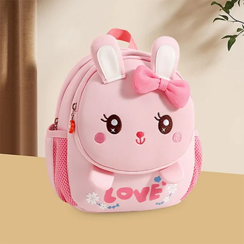 کوله پشتی مهدکودکی مدل خرگوش صورتی کد 4503529