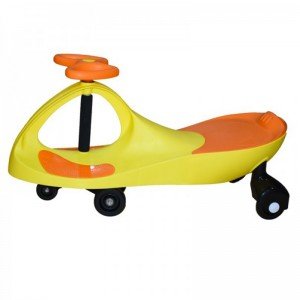 سه چرخه پلاسماکار کودک رنگ زرد نارنجی کد plasmacar k02