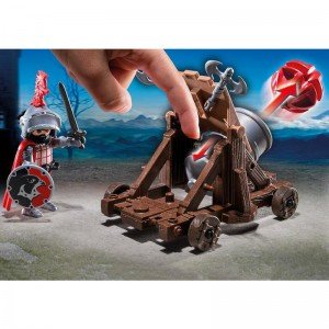 پلی موبیل مدل playmobil Hawk Knights' Battle Cannon 6038