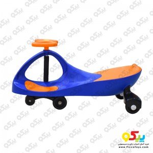 سه چرخه پلاسماکار کودک رنگ آبی نارنجی کد plasmacar k05