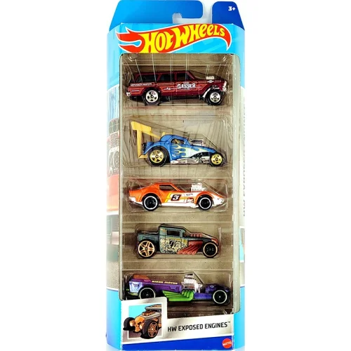 ماشین مسابقه هات ویلز 5 عددی HOTWHEELS کد HFV90