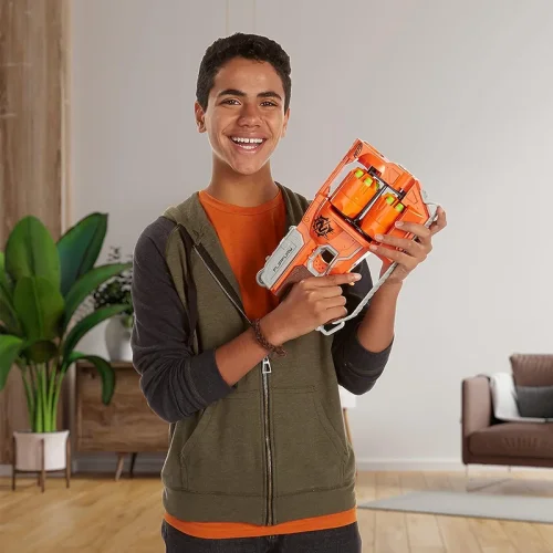 قیمت و خرید تفنگ اسباب بازی کودک نرف مدل  Nerf Zombie Strike FlipFury Blaster