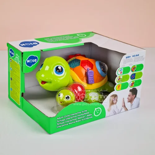 لاکپشت موزیکال هولی تویز Huile Toys  کد P/868/A