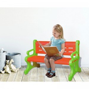 نیمکت کودک 3 نفره نارنجی وانیا کد p/van105/na