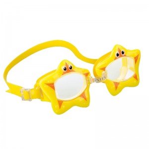 عینک شنا اینتکس intex  مدل ستاره زرد کد 55603