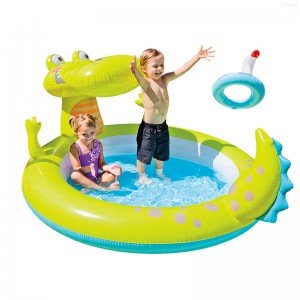 استخر بادی کودک فواره دار اینتکس intex مدل تمساح  کد 57431