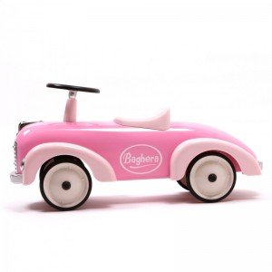 ماشین کودک پایی فلزی Speedster pink baghera 882