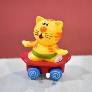 ببر کوکی اسکیت سوار زرد کد 548