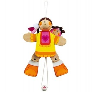 دختر سرخپوست چوبي متحرك كد 81998