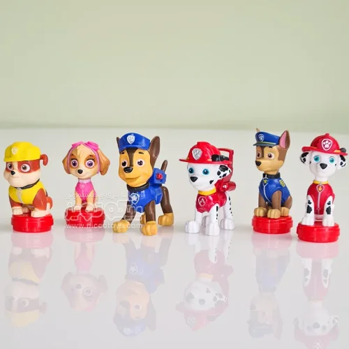 فیگور 6 عددی سگهای نگهبان paw patrol