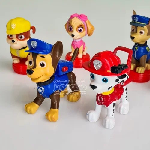 فیگور سگهای نگهبان paw patrol