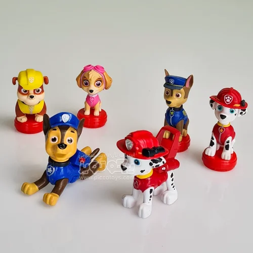 قیمت و خرید ور 6 عددی سگهای نگهبان paw patrol