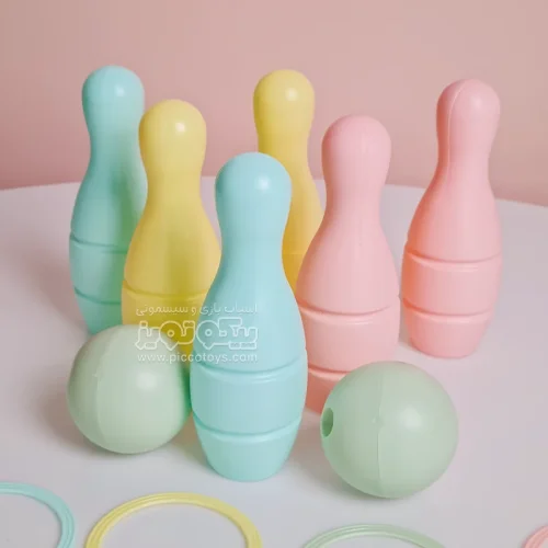 بولینگ و حلقه پرتاب لبخند سایز کوچک کد 100618