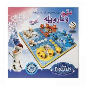 منچ چوبی طرح فروزن کد 3035C