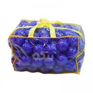 توپ رنگی کوچک 100 تایی کیفی رنگ بنفش مدل 0051