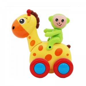 زرافه با میمون  huile toys