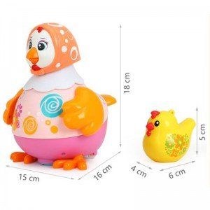 مرغ قرمز موزیکال   huile toys 6102