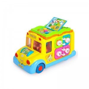 اسباب بازی اتوبوس هولی تویز Huile Toys کد 796