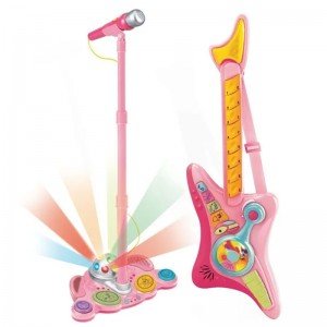 ست گیتار و میکروفن اسباب بازی winfun 002041