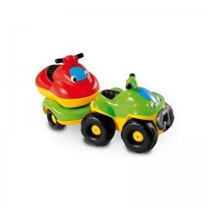 ماشین یدک کش اسباب بازی به همراه جت اسکی smoby 211196