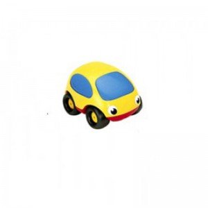 ماشین کوچک ضد ضربه و نشکن زرد قرمز smoby 750003